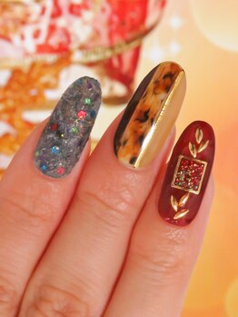 カラーズ 浜松店(colors)/大人レオパード×ベロア調