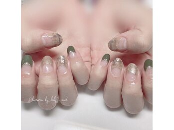 プルメリア バイ リリーズ ネイル(Plumeria By Lily's Nail)/定額アートジェルネイル¥4380～