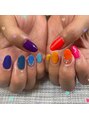 シーエスネイル 元住吉店(CS NAIL) トロピカルネイル♪