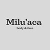 ミルアカ(Milu'aca)ロゴ
