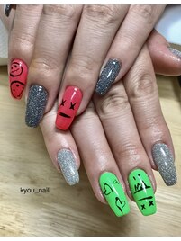 ５本アート