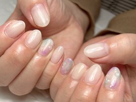 梅雨ネイル