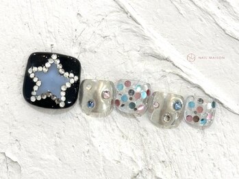 ネイルメゾン 池袋店(NAIL MAISON)/スターホロネイル¥9000