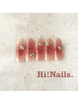 ハイネイルアンドラッシーズ(Hi! Nails&Lashes)/ワンホンネイル♪