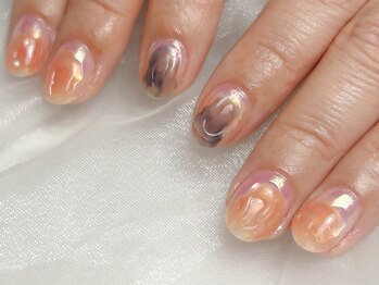 ジェミーネイル(JeMY nail)/〈付替オフ無料〉華やかアート