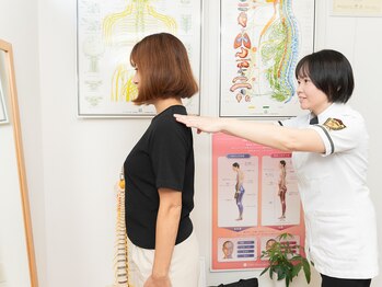 カイロプラクティック カーブ/肩こり/ストレートネック/肩甲骨