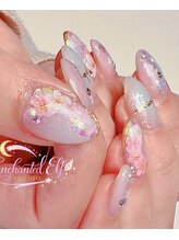 ネイルエルフ(Nail Aelf)/【三郷駅】桜ネイル