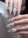シルバービジューネイル