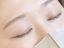 ファーストネイルアンドアイラッシュ(1st NAIL&eyelash)/眉毛wax間引き＋メイク仕上げ