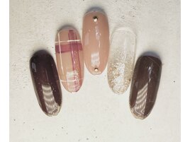 チェックネイル