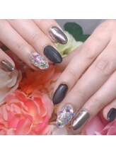 シュシュ ルージュ(chouchouRouge)/ミラーネイル