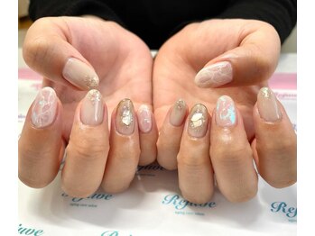 リジュベ(Rejuve)/大理石柄とニュアンスネイル☆