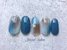 ジュエルサロン(JEWEL SALON)/くすみブルー♪