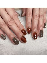 エーナイン イオンモール三川店/べっ甲ネイル