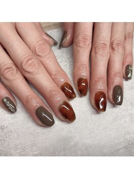 エーナイン イオンモール三川店/べっ甲ネイル