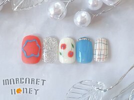 大阪万博に行きたくなるネイル♪