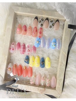 ドゥ 横浜鶴見(2Deux)の写真/選びやすい定額メニューが人気♪季節やトレンドに合わせたデザインを豊富にご用意しております☆