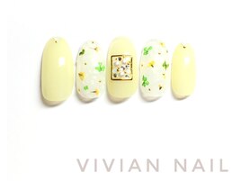 春夏おすすめ押し花ネイル