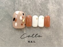 カラネイル 南森町店(calla nail)/フット夏カラー