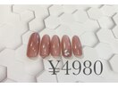 3月特別ネイル4980円／パラ5980