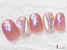 アイネイルズ 横浜WEST店(I-nails)/うるうるパーツネイル9480円