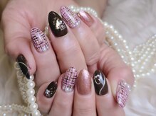 セレンディピティ(Serendipity)/バレンタインチョコレートネイル