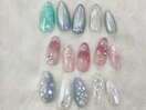 うる艶氷ネイル☆A オフ無￥8480