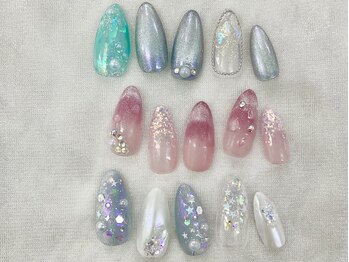 グラシア 赤羽店(GRACIA)/☆水光ネイル☆A オフ無¥8480