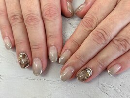 【森】ニュアンスネイル