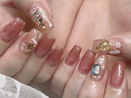 クリスマスネイル