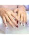 フラワーネイル 古河店(Fleur nail)の写真/初めての方にもオススメ！チップでの長さ出しで持ちがいいネイルはイベントや推し活にも最適で彩り豊かに★