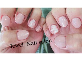 先端ラメフレンチ