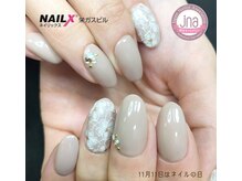 ネイリックス 栄ガスビル(NAILX)/大人の小花柄アート☆