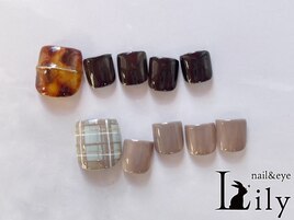 フット2本アート