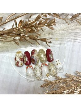 ネイルサロン ビューティーマジック 川口店/お正月ネイル