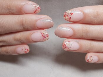 ラドール(La Dhole)/押し花グラデーション