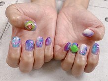 ネイル ビューティーマジック 葛西本店/梅雨デザインネイル
