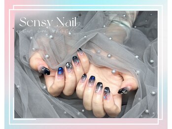 センシー ネイル スタジオ(Sensy Nail Studio)/10本カラーグラデ+パーツ