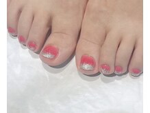 ルヒアネイル イオン戸畑ショッピングセンター店(Ruhia Nail)/ラメフレンチ