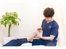 整足院 徳島店の雰囲気（テーピング施術はソフトで痛みはありません。）