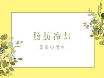 ブルースター 上小田井店(Blue Star)/【脂肪冷却/施術の流れ】