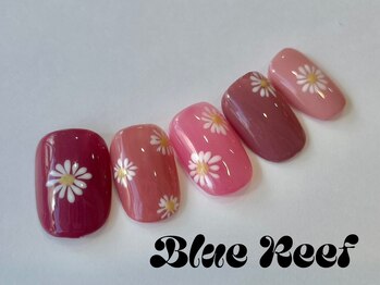 スプリングデイジーネイル