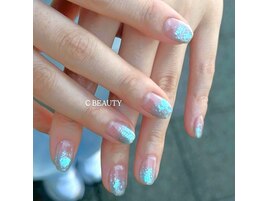 ニュアンスネイル/冬ネイル