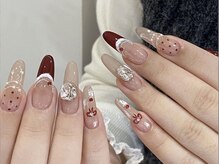 季節に合わせてデザインが変わる◎人気No.1★定額コース