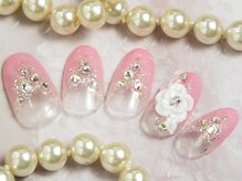 ナナズネイル 西小倉店(NANA's Nail)/上品キラキラネイル