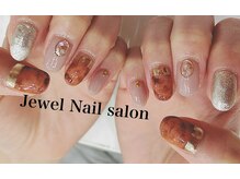 ジュエルネイルサロン(Jewel)/べっ甲ネイル