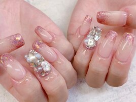 埋め尽くしネイル