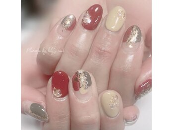 プルメリア バイ リリーズ ネイル(Plumeria By Lily's Nail)/定額アートジェルネイル¥4980～