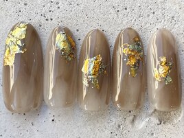 ブラウンニュアンス箔 ¥8500