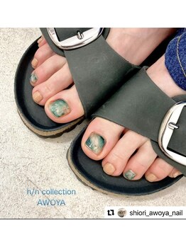 アオヤ(h/n collection AWOYA)/天然石風デザイン